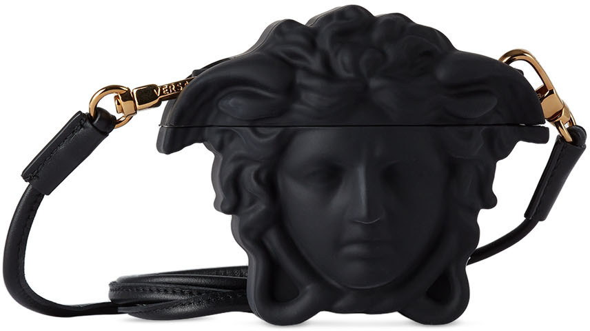 黒タタキSL/朱天黒 versace airpods •（pro）用ケース - crumiller.com