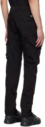 C.P. Company Black Ergonomic Cargo Pants