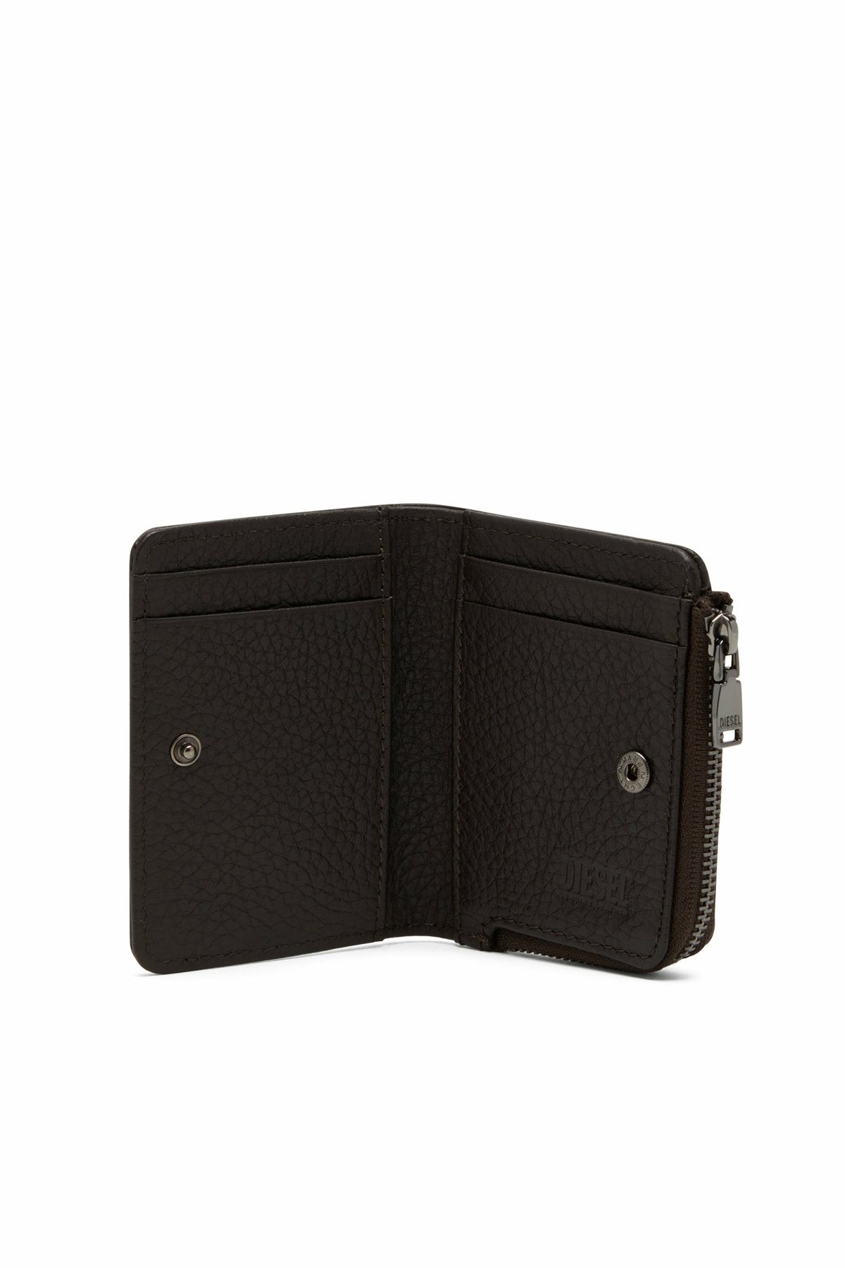 Diesel Leather card holder - Small Wallets Mens in Brown