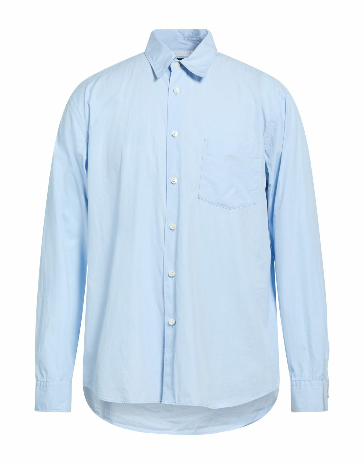 Theory Mens Shirt Sky in Blue