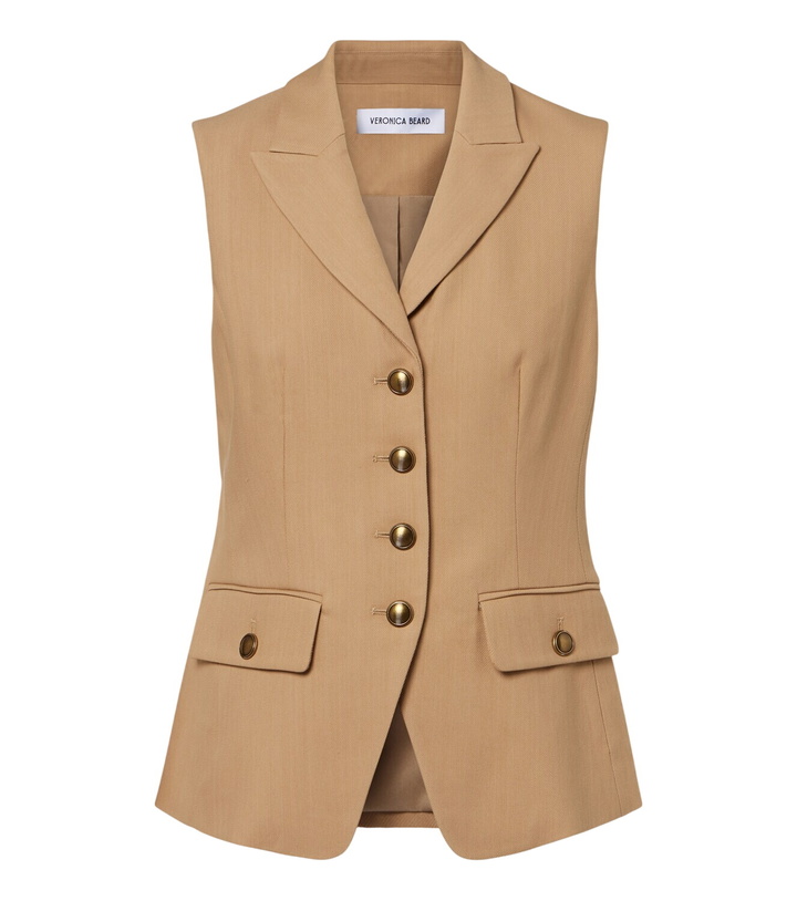 Photo: Veronica Beard Benny single-breasted vest