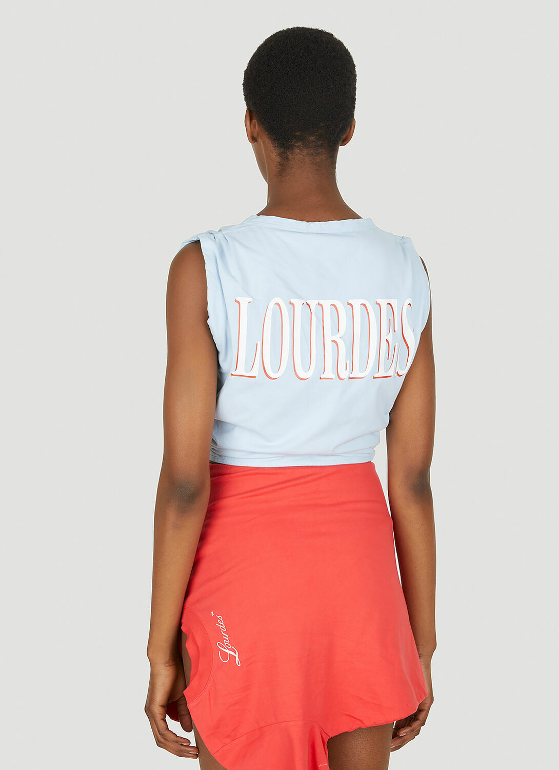 Lourdes Gathered Top