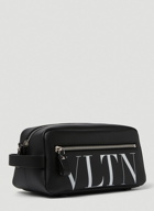 Medium VLTN Washbag in Black