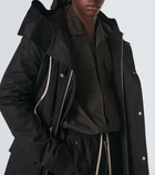 Rick Owens Cotton-blend poplin parka