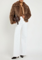 Stand Studio Zaylee Faux fur Jacket Beige