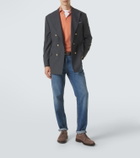 Brunello Cucinelli Suede Derby shoes