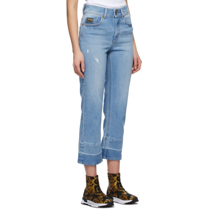 Versace Jeans Couture Blue Audrey Icon Jeans Versace