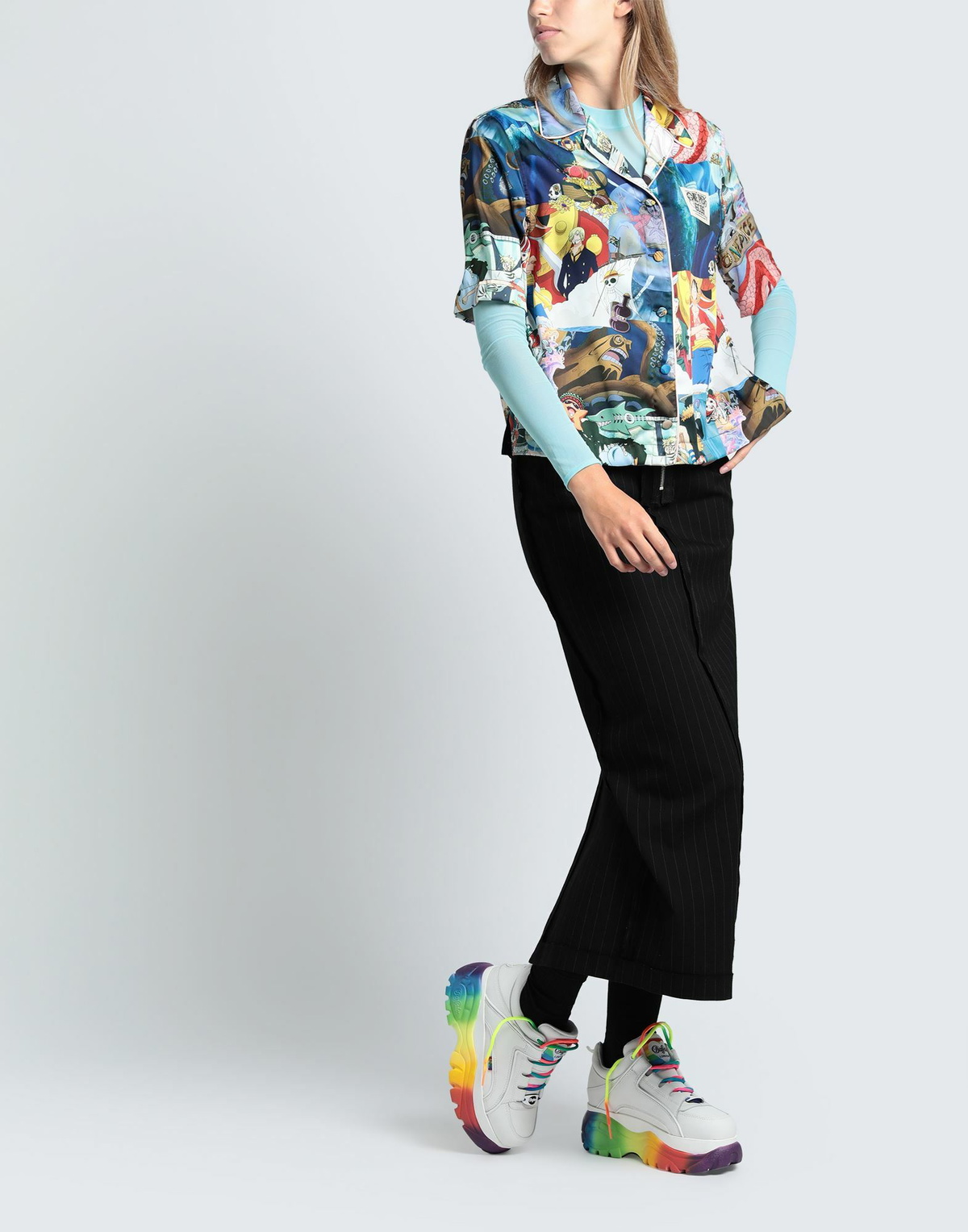 Gcds Womens Shirt in Blue