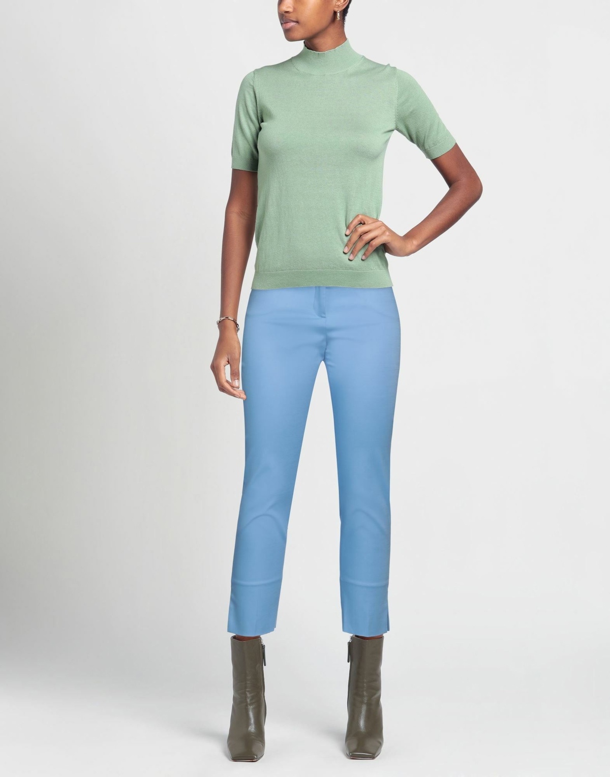Peserico Womens Pants Azure