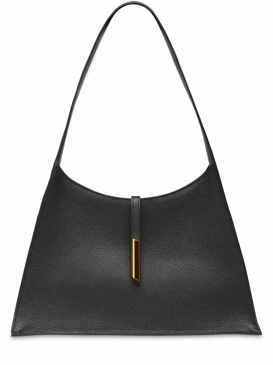 LITTLE LIFFNER Pointy Grain Leather Shoulder Bag