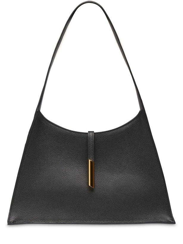 Photo: LITTLE LIFFNER Pointy Grain Leather Shoulder Bag