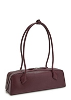 Alaïa Le Teckel Medium Grained Leather Shoulder bag - Burgundy - One Size