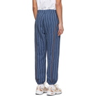 Eckhaus Latta Blue Static Lounge Pants