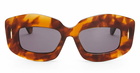 Loewe Lw40114i - Flamed Havana Sunglasses