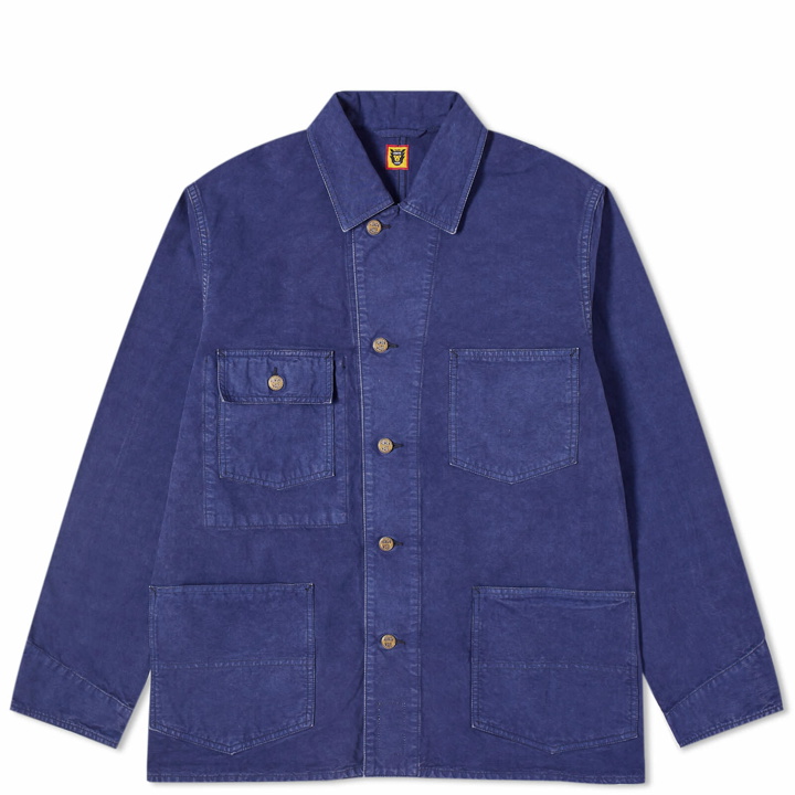 Photo: Human Made Men's Garment Dyed Coverall Jacket in Navy