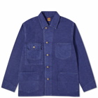 Human Made Men's Garment Dyed Coverall Jacket in Navy