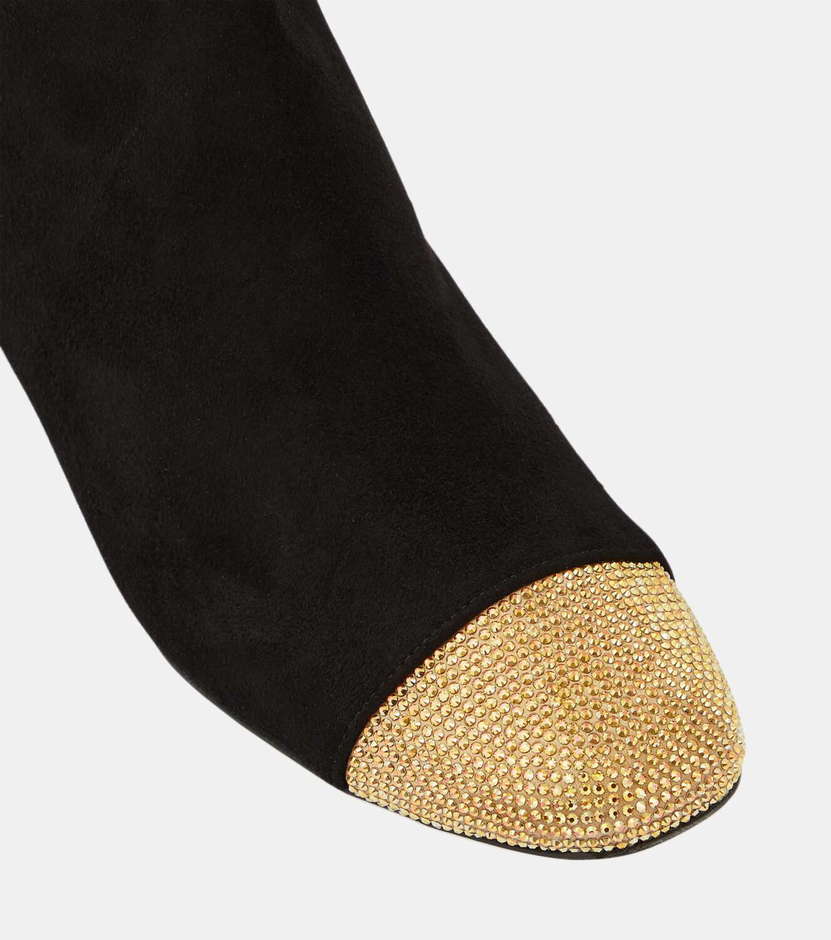 Rene Caovilla Embellished suede ankle boots
