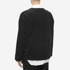 Engineered Garments Men's Cord Cardigan Jacket in Black