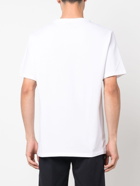 MAISON KITSUNE' - Campus Fox Logo Cotton T-shirt