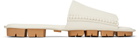 Bottega Veneta Off-White Shore Sandals