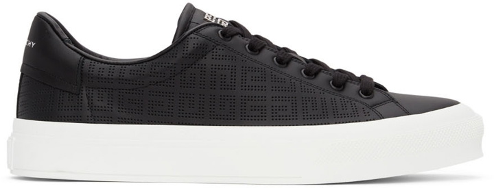 Photo: Givenchy Black 4G Perforated Sneakers