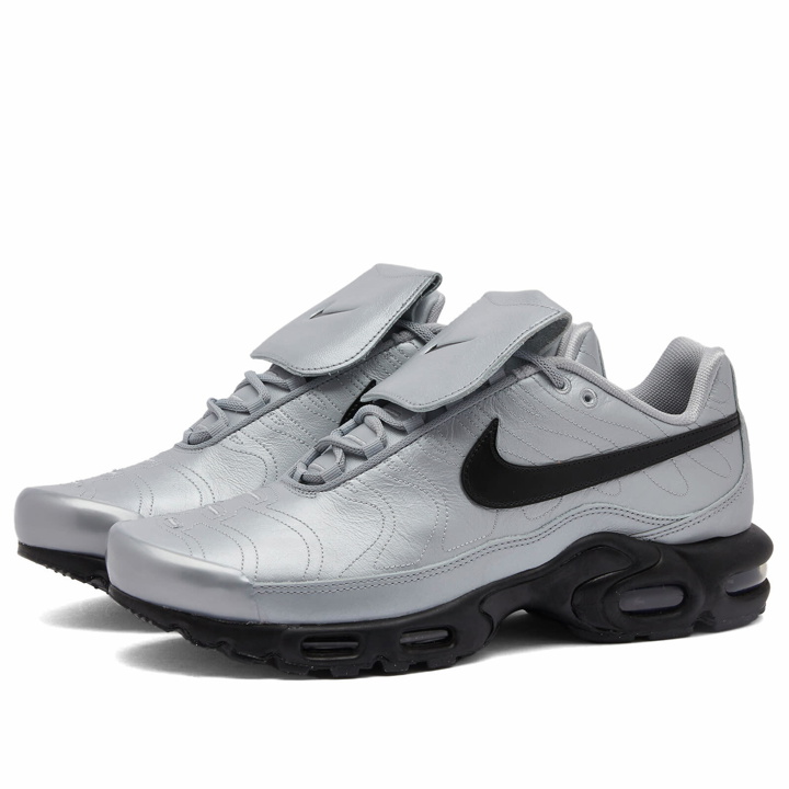 Photo: Nike Men's Air Max Plus TNPO in Grey/Black/Silver