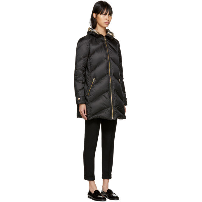 Burberry chevron quilted down clearance coat