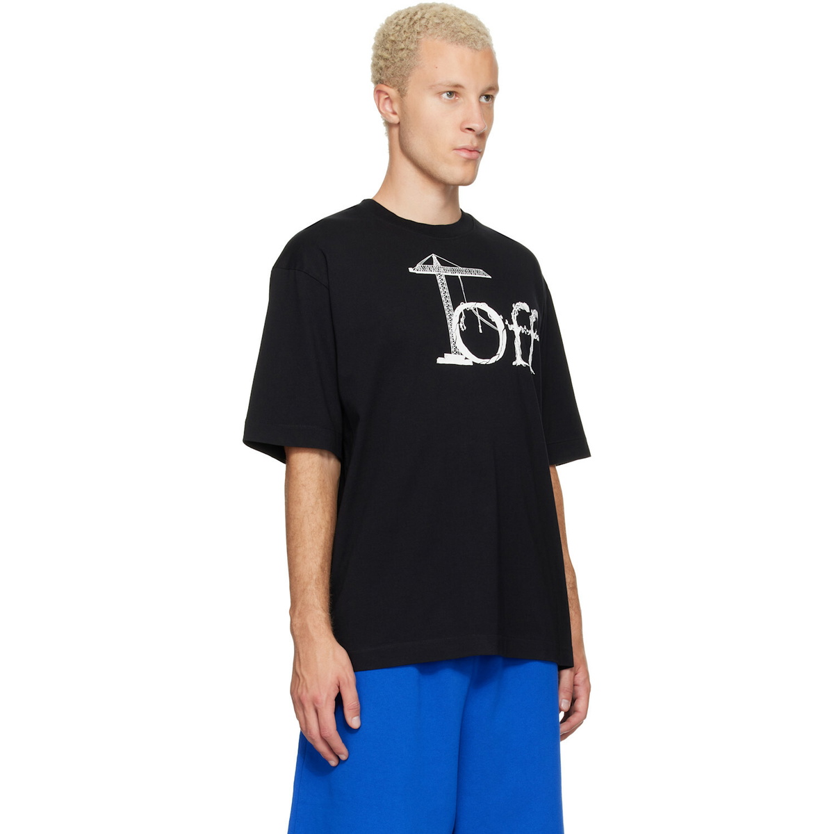 Off-White Black Shared Logo Skate T-shirt