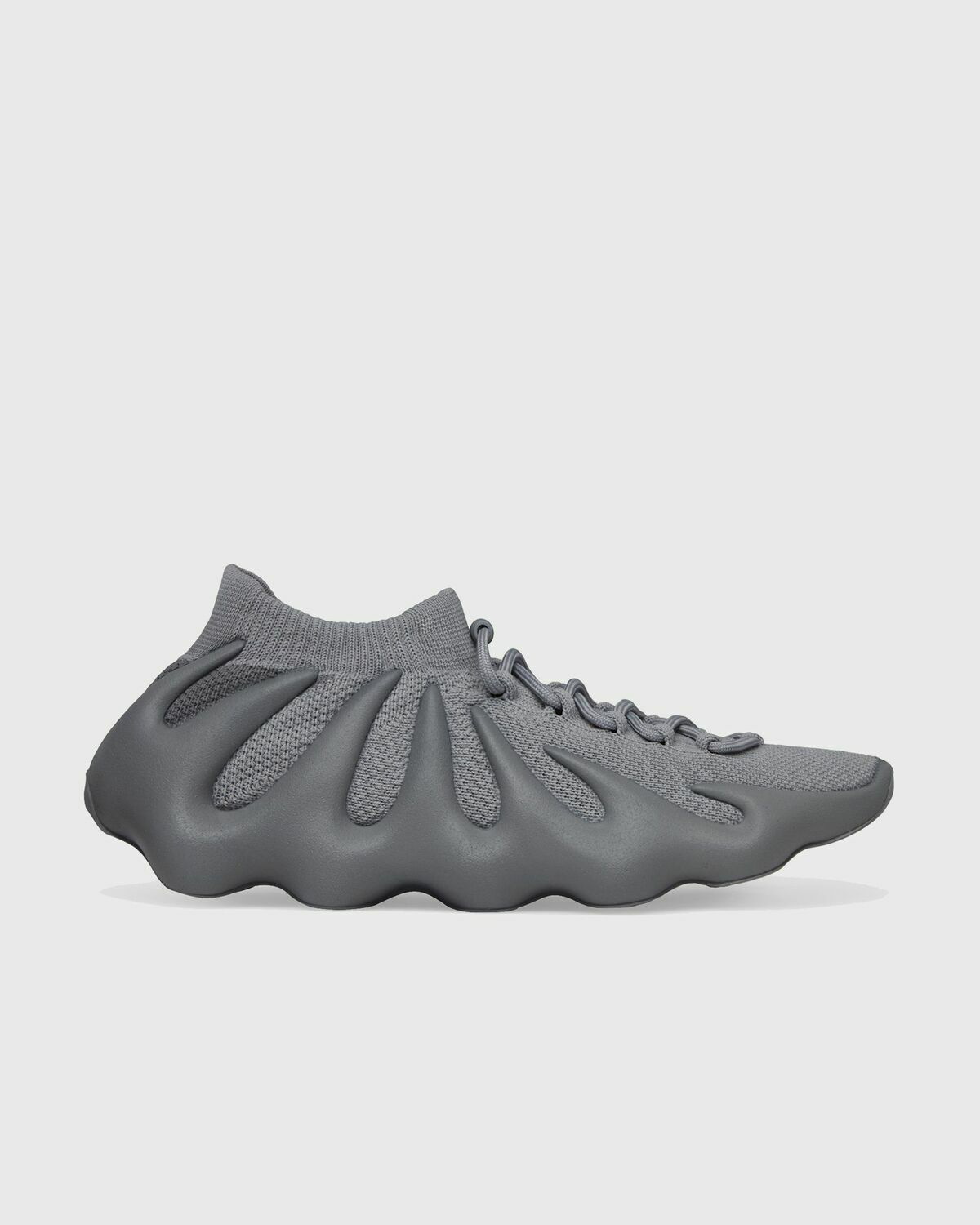 Grey yeezy low top best sale