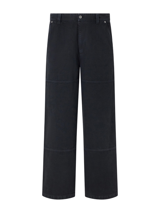 Photo: A.P.C. - Don Wide-Leg Panelled Jeans - Black