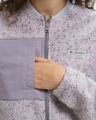 Columbia Stellar Path™ Fleece Bomber Full Zip Purple Womens Fleece Jacket
