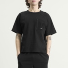Purple Mountain Observatory Men's Waffle T-Shirt in Black