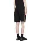 Fendi Black Forever Fendi Stripe Sweat Shorts