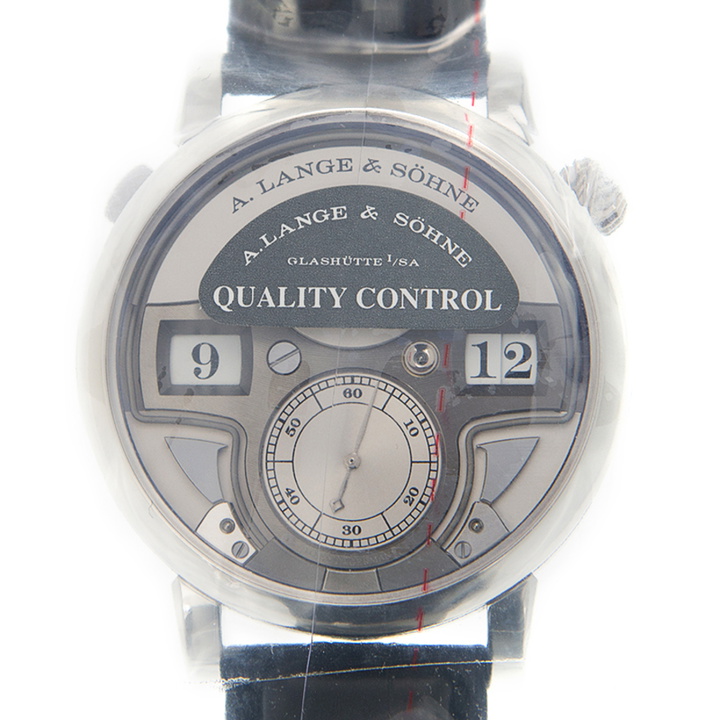 Photo: A. Lange and Sohne Zeitwerk Minute Repeater Platinum Mens Watch 147.025