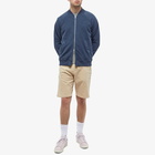 Folk Men's Rivet Bomber Jacket in Navy