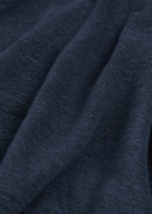 Gusari Long Sleeve Henley Linen T-shirt Navy