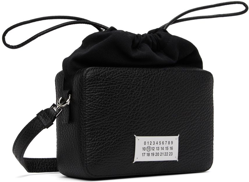Maison Margiela Black Logo Crossbody Bag