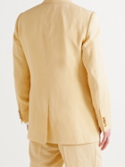 UMIT BENAN B - Richard Woven Suit Jacket - Yellow - IT 46