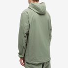 Nanga Men's Air Cloth Comfy Zip Parka Jacket in Overdye Grey