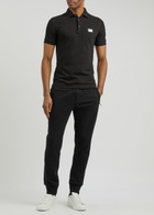 Dolce & Gabbana Logo Cotton Sweatpants Black