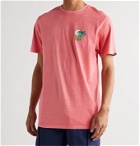 Vans - Vintage Vantasy Island Logo-Print Cotton-Jersey T-Shirt - Pink