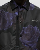 Undercover Rose Twill Shirt Black Shortsleeves