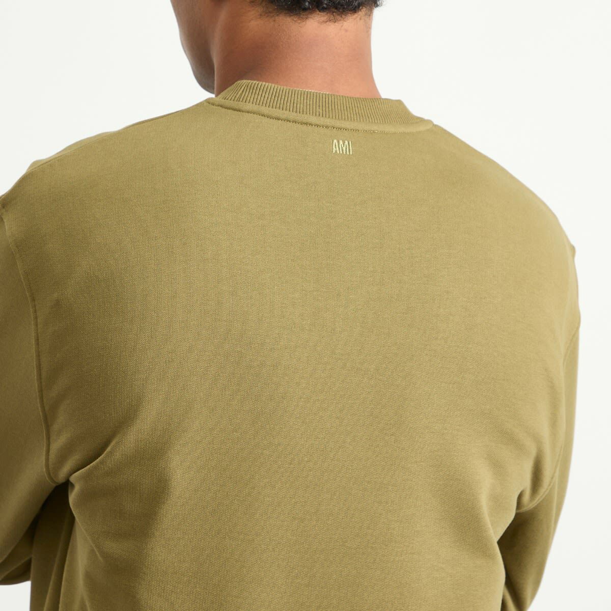 スウェット・トレーナー AMI Paris Loopback Light Fleece ADC Sweatshirt AMI Paris Men's Loopback Light Fleece ADC Sweatshirt in