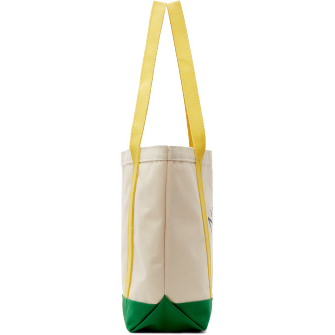 Noah NYC Yellow and Green Logo Tote Noah NYC