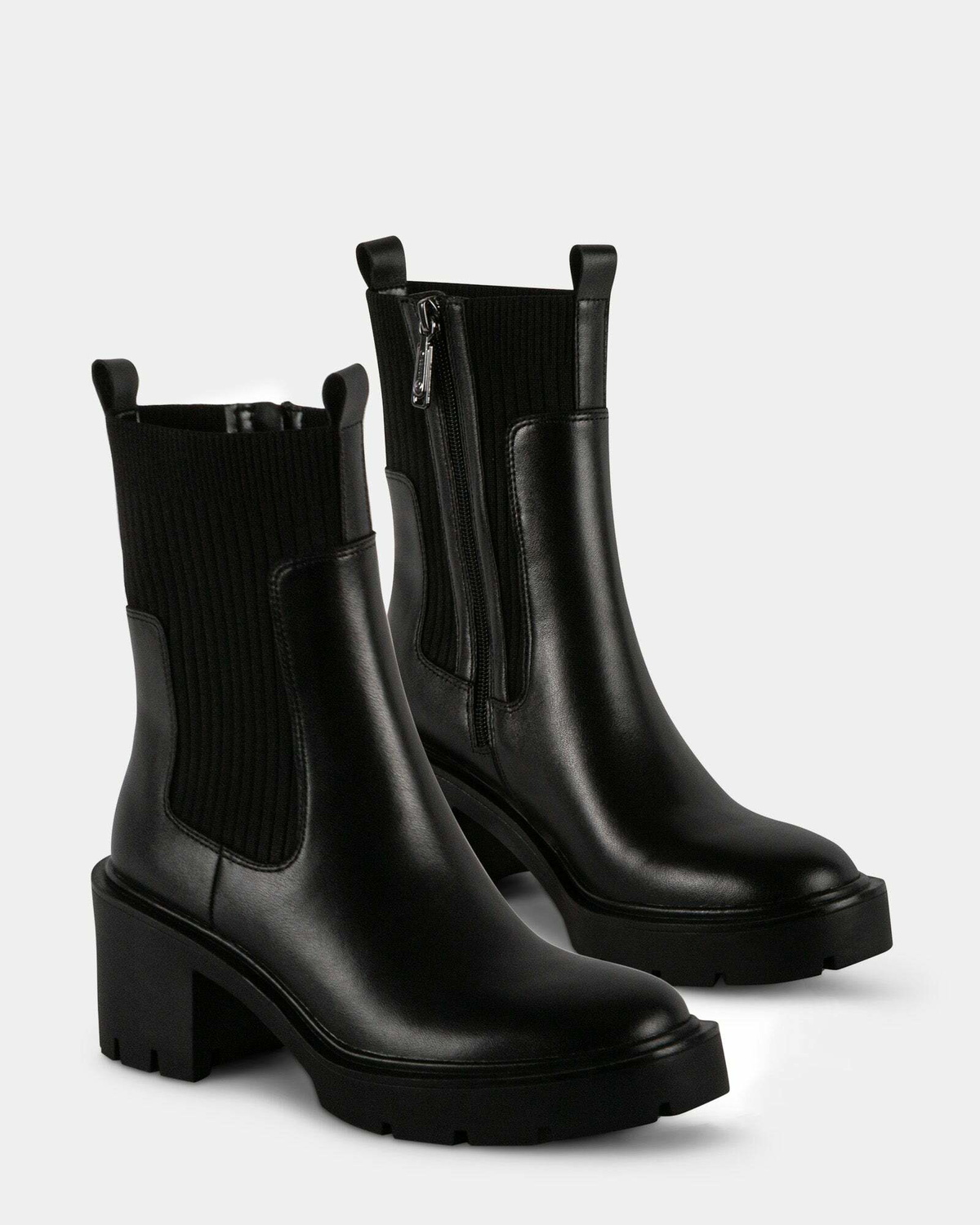Steve Madden Idris Boots in Black