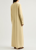 Paris Georgia Gwyneth Maxi Shirt Dress Cream