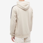 Adidas Men's 3 Stripe Hoody in Wonder Beige