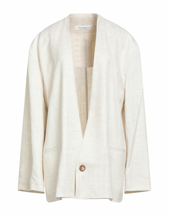 Photo: Philosophy Di Lorenzo Serafini Womens Jacket in Beige