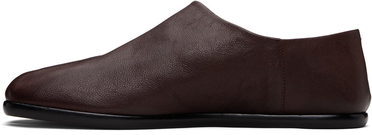 Maison Margiela Brown Tabi Babouche Loafers Maison Margiela