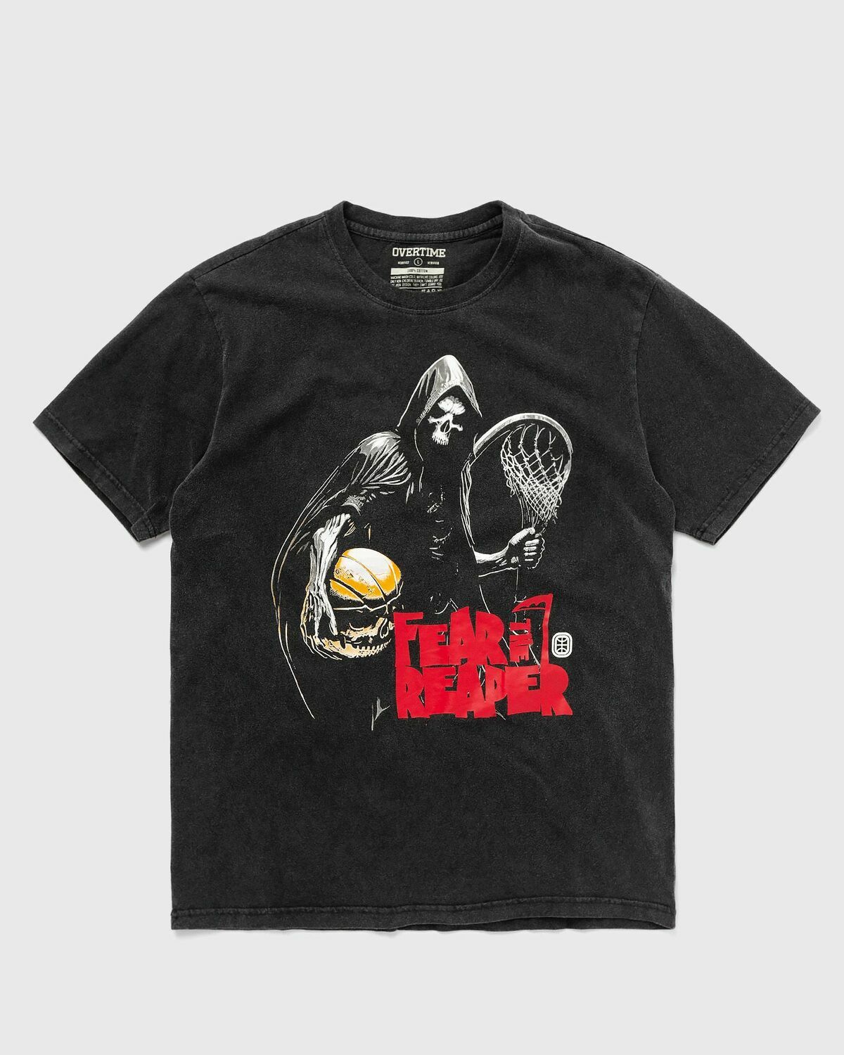 Overtime Scary Hours Tee Black Shortsleeves